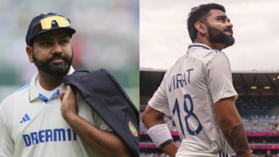 Indian cricket legends Rohit Sharma and Virat Kohli