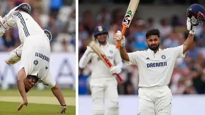 IND vs ENG: Rishabh Pant's front-flip celebration after Leeds century goes viral - Watch