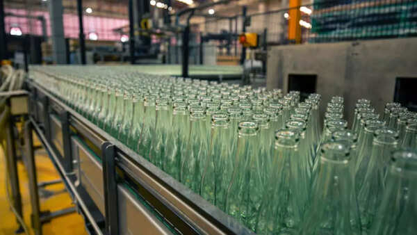 Source of plastic in glass bottles