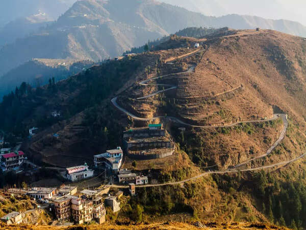 Breathtaking mountain view in Chakrata, Uttarakhand.